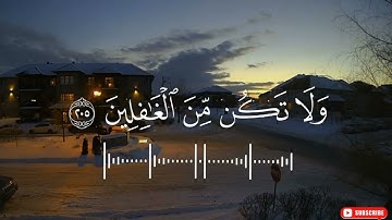 * استمع وتدبر: تلاوة خاشعة للشيخ ياسر الدوسري تأسر القلوب.❤️😢