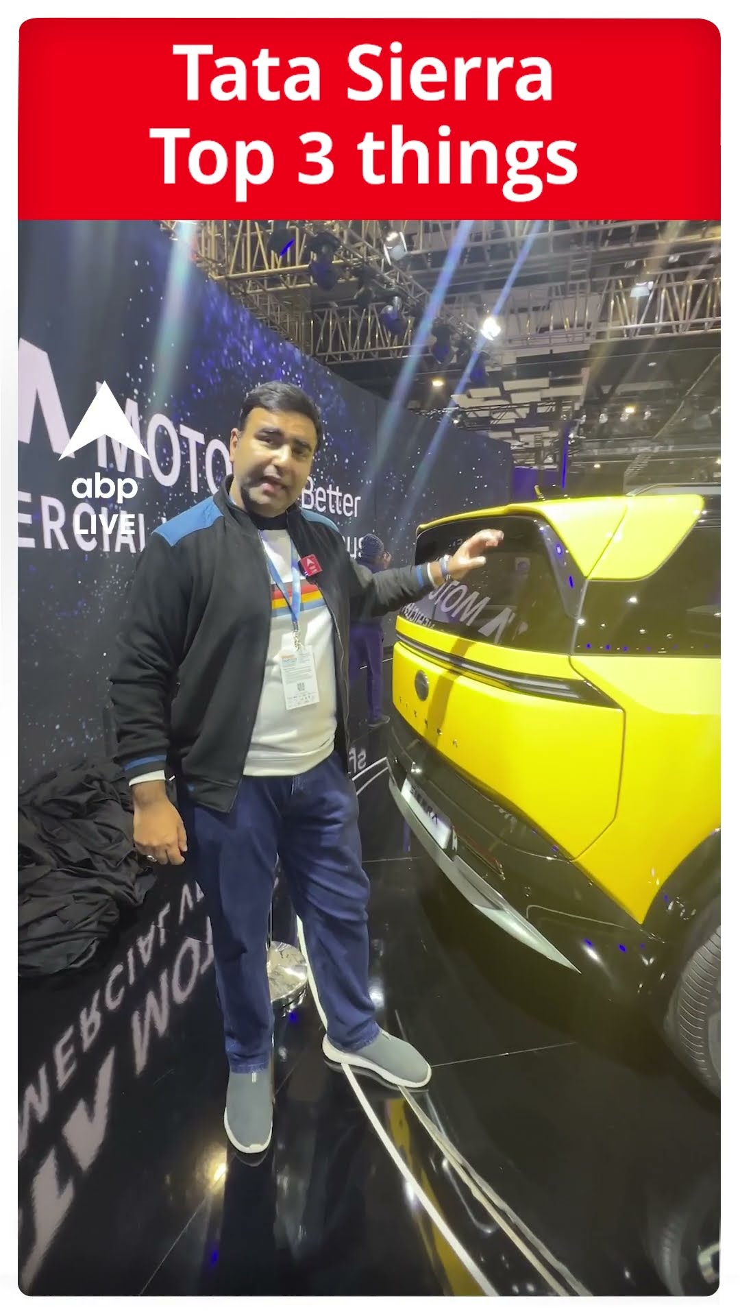 Tata Sierra- Top 3 things | Bharat Mobility Global Expo 2025 |ABPLIVE