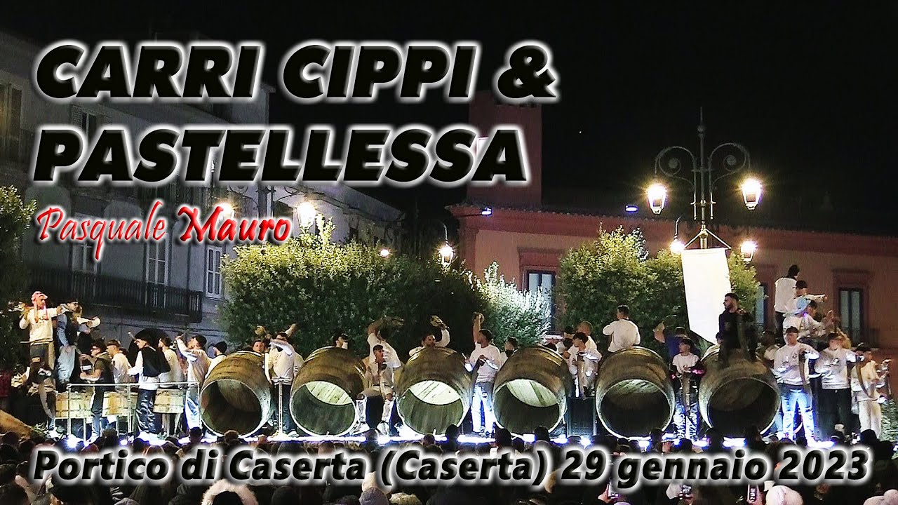 BOTTARI CARRI 'a Festa 'e Sant'Antuono Portico di Caserta (Caserta) 29 gennaio 2023