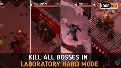 Last Day on Earth: Survival || Kill All Bosses in Laboratory Hard Mode