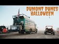 Taking the Bus to Dumont Sand Dunes Halloween 2021 ... Crazy Hill climbs and people getting stuck
