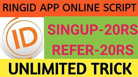(Unlimited Trick) Ringid App Online Script with otp bypass trick | Ringid Offer | By Konan Saifi