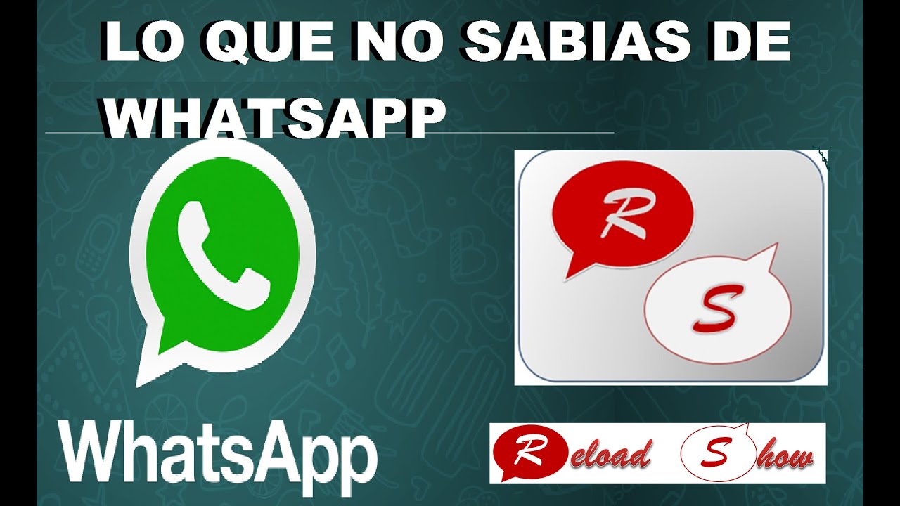 Tutorial No Whatsapp | tutorial whatsapp web lo que no sabias de whatsapp youtube Tutorial No Whatsapp | tutorial whatsapp web lo que no sabias de whatsapp youtube