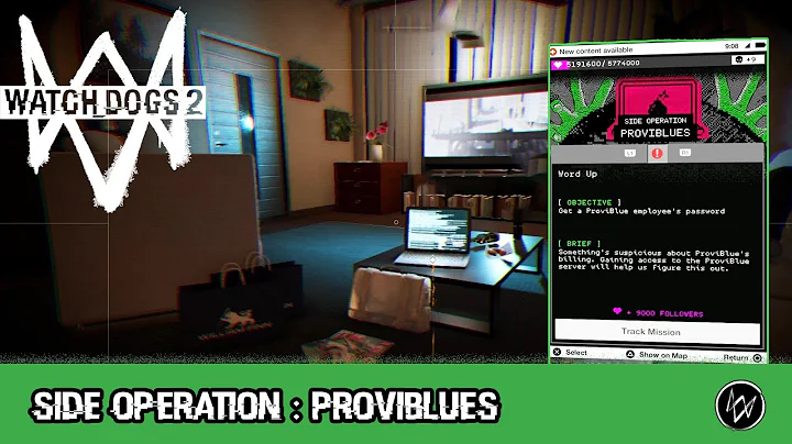 Watch Dogs 2 - PROVIBLUES | Side Operation