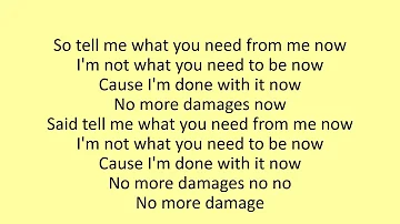 Tems - Damages (lyrics)