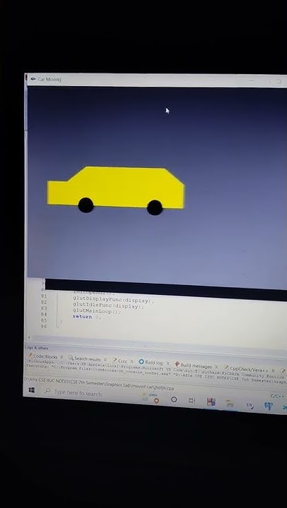 computer graphics animation p with source code #shorts #animation # ...