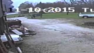 Surveillance video records Akron plane crash impact