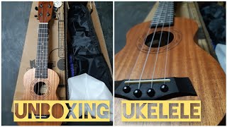 |Surprise Gift 🤫| | Unboxing my first ukelele +review||