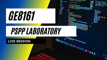 GE8161 | GE3171 PSPP LAB