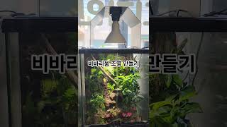 비바리움 303045 조명 DIY
