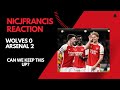 BACK ON TOP.... FOR HOW LONG?! WOLVES 0 - ARSENAL 2!! DO YOU STILL BELIEVE? #reaction