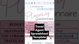 Набор шаблонов для туристического агентства: электронные таблицы Google Sheets, Excel, советы и р...