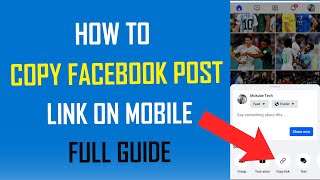 how to copy facebook post link on mobile - Full Guide