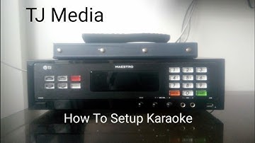 How To Setup Karaoke TJ Media