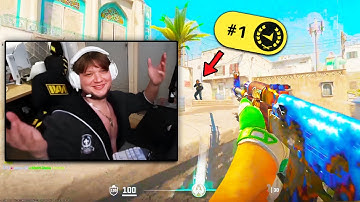 S1MPLE DESTROYS #1 RANKED FACEIT PLAYER! CS2 Twitch Clips