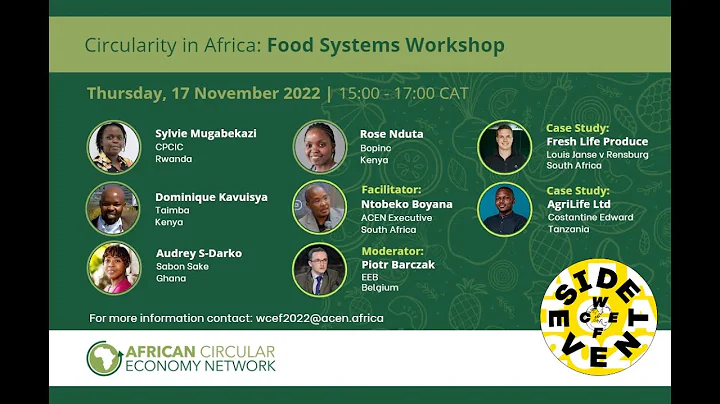 African Circular Economy Network - Circularity in Africa Food Systems