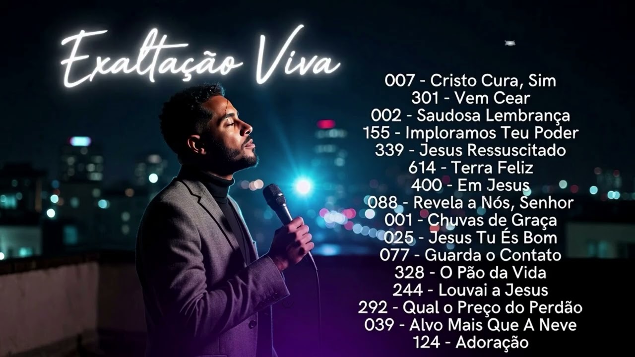 HARPA CRISTÃ - 1 Hora de Louvor com Muito Groove e Unção (Groove/Soul/Black Music) | Exaltação Viva