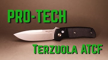 Custom PRO-TECH Terzuola ATCF Pocket Knife!!! #wood