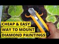 How to display diamond paintings | Not using canvas or frame