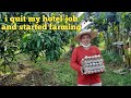 I quit my job and started farming || Buhay probinsya || Layer chicken.