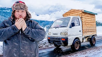 1,002 Miles Across Alaska In a Mini Truck Cabin
