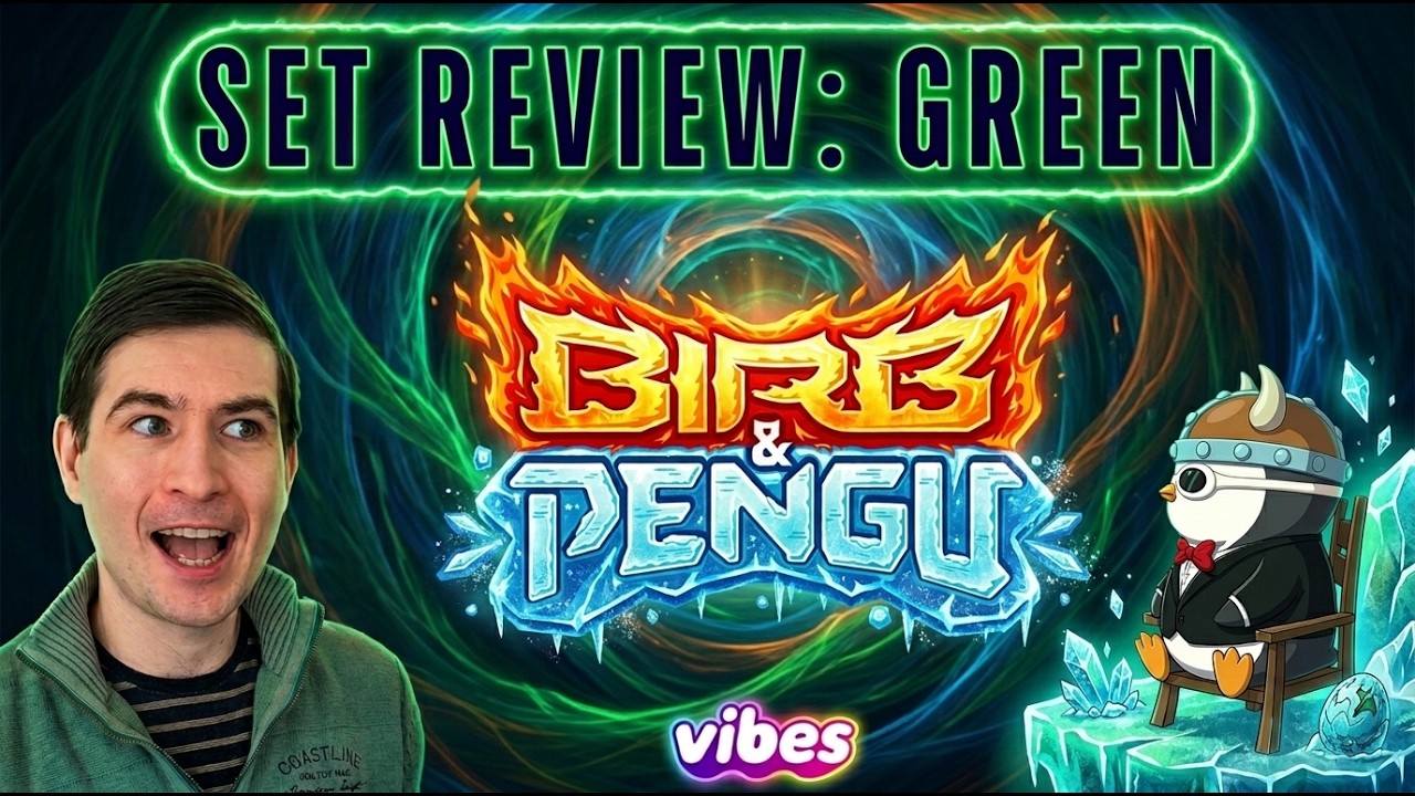 Vibes TCG Birb & Pengu Set Review: Green - YouTube