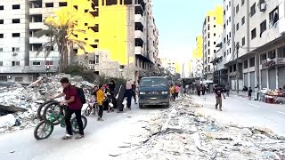 Gaza City residents pack up and leave after Israel issues fresh evacuation order