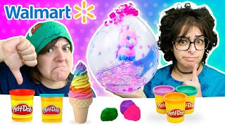 Cash or Trash? Testing 3 Walmart Craft Kits Stuffaloons, Window Art, Fake Play doh