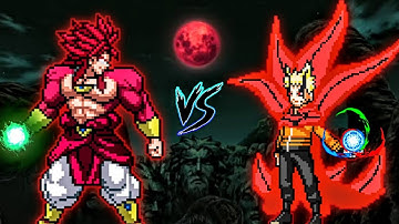 Limit Break Broly SSJ4 OP (New) VS Baryon Naruto V3 OP in Jump Force #Mugen