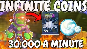 PvZ GW2: INFINITE COINS & SNOW GLOBE GLITCH SOLO (30,000 Coins A Minute)