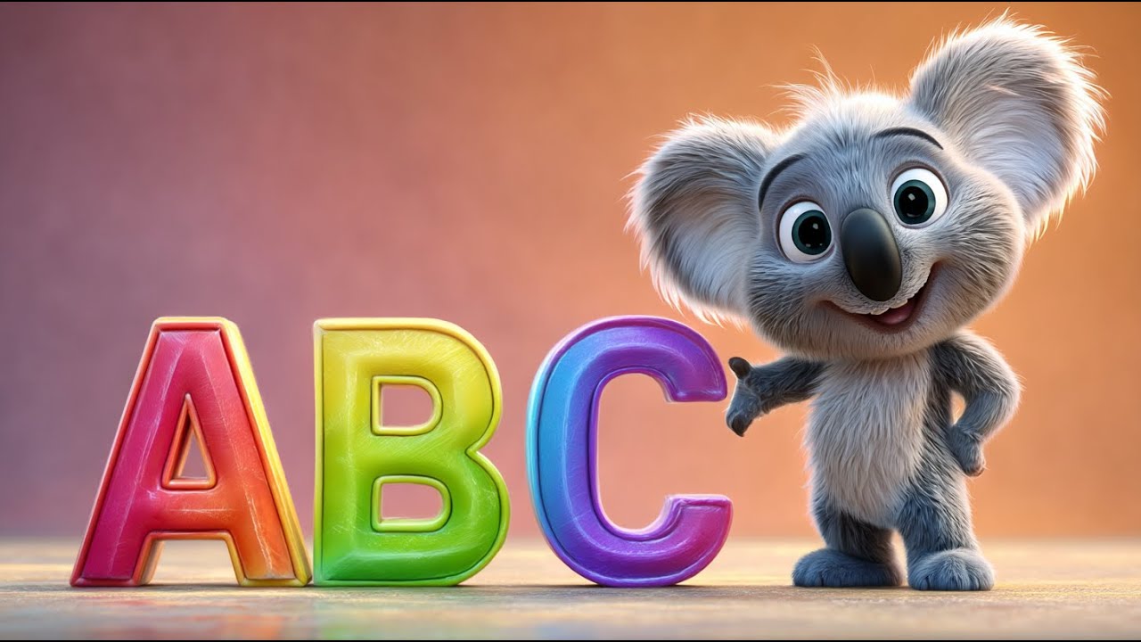 ABC Song for Toddlers with Koala 🐨 | Fun Alphabet Learning A–Z - YouTube