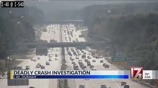 NC woman dies, sister hurt in I-40 Durham crash