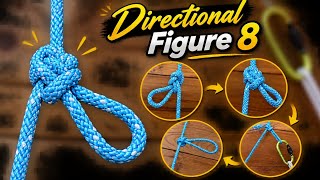 The Secret of an Old knot Trusted by Climbers and sailors! I How to Tie the Directional Figure 8 kno