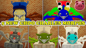 Choo Choo Charles. Roblox. New Charles morphs unlocked! Update 38.