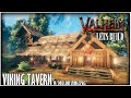 Lets Build A Viking Tavern, w/ a Dock and Living Area! | Valheim Lets Build |