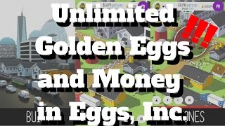 Egg, Inc. | UNLIMITED MONEY AND GOLDEN EGGS GLITCH | Cheats And Glitches Egg, Inc. | UNLIMITED MONEY AND GOLDEN EGGS GLITCH | Cheats And Glitches