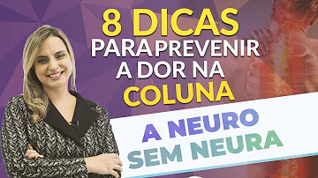 Como podemos prevenir as dores na coluna vertebral?
