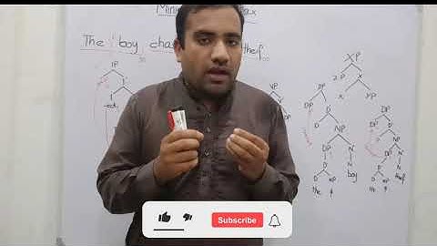 Minimalist Syntax l Sentence Analyzing ll Linguistics with Asad Ali