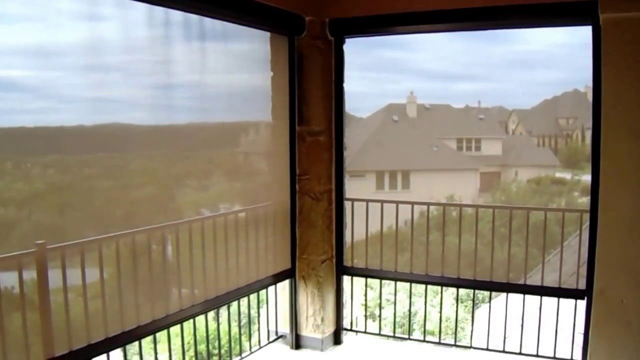 Motorized Exterior Patio Shade - Steiner Ranch, Austin, TX - YouTube Motorized Exterior Patio Shade - Steiner Ranch, Austin, TX - YouTube