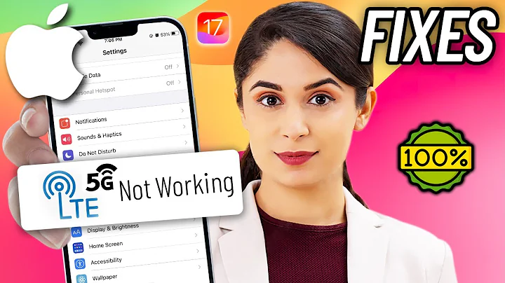 How To Fix 5G - LTE Not Working on iPhone iOS 17 [ 2024 ] 5G missing on iPhone - DayDayNews
