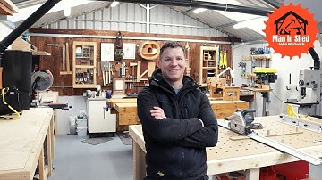 Workshop Tour 2021! Workbenches, Tools, Machines and Projects!