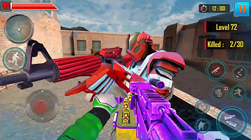 Fps Robot Shooting Games - Counter Terrorist Game level #72