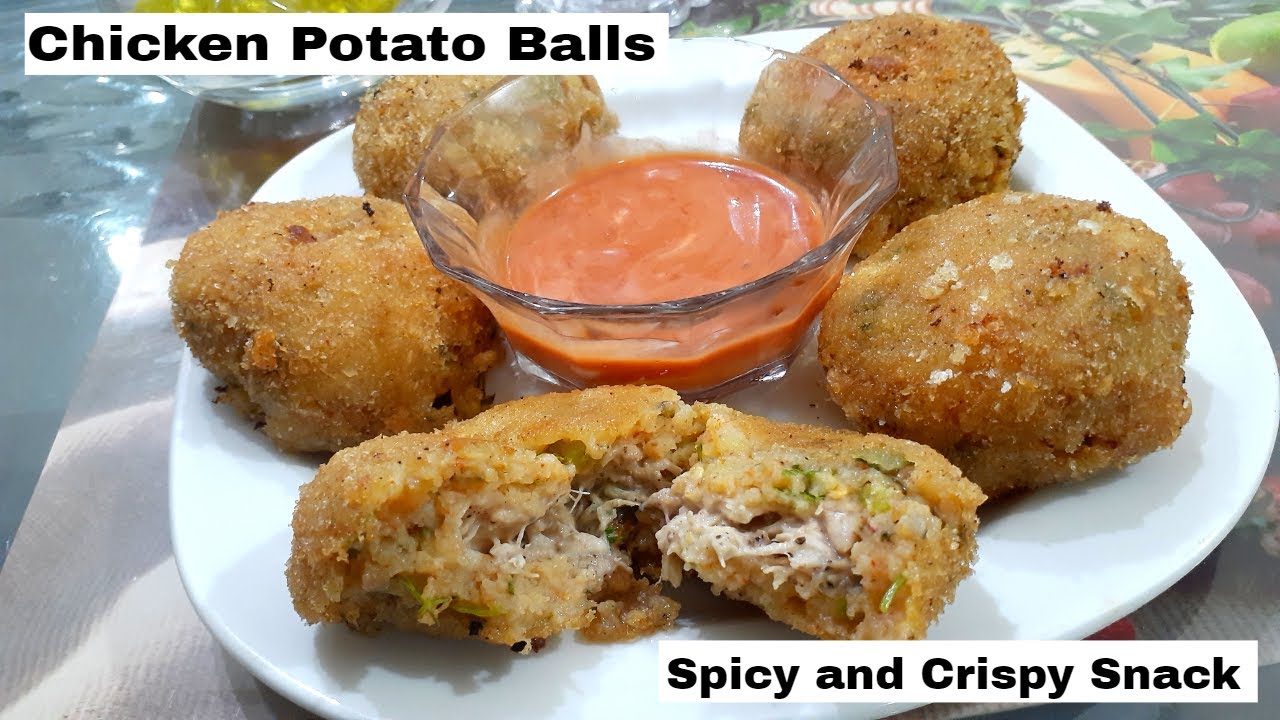 Chicken Potato Balls Chicken Potatoes Cooking Connections