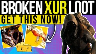 Broken XUR LOOT! New Exotic, Easy XP Power FARM Location & Bungie Day Inventory! Destiny 2 Lightfall