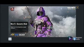 MERC 5 - GEOMETRY NODE | SEASON 10 | CALL OF DUTY MOBILE
