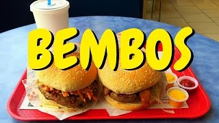 Bembos: Eating Peruvian fast food burgers in Lima, Peru
