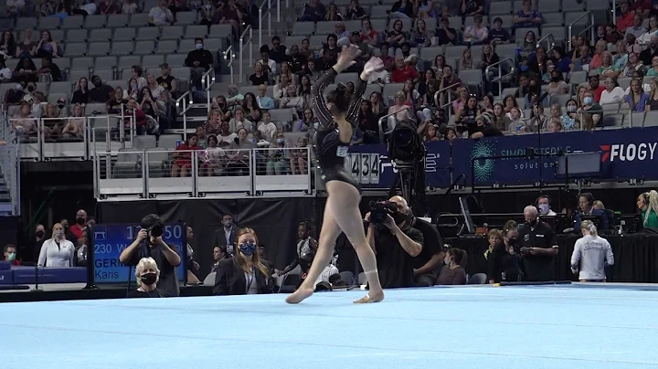 Suni Lee - Floor Exercise - 2021 U.S. Gymnastics C...