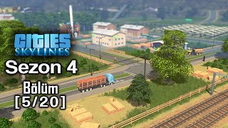 Cities: Skylines | Orman Sanayisine Giriş | Sezon 4 Bölüm 5/20