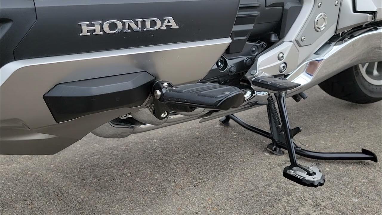 Honda Goldwing Highway Pegs review YouTube