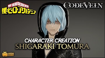 Code Vein - Shigaraki Tomura Character Creation (My Hero Academia)